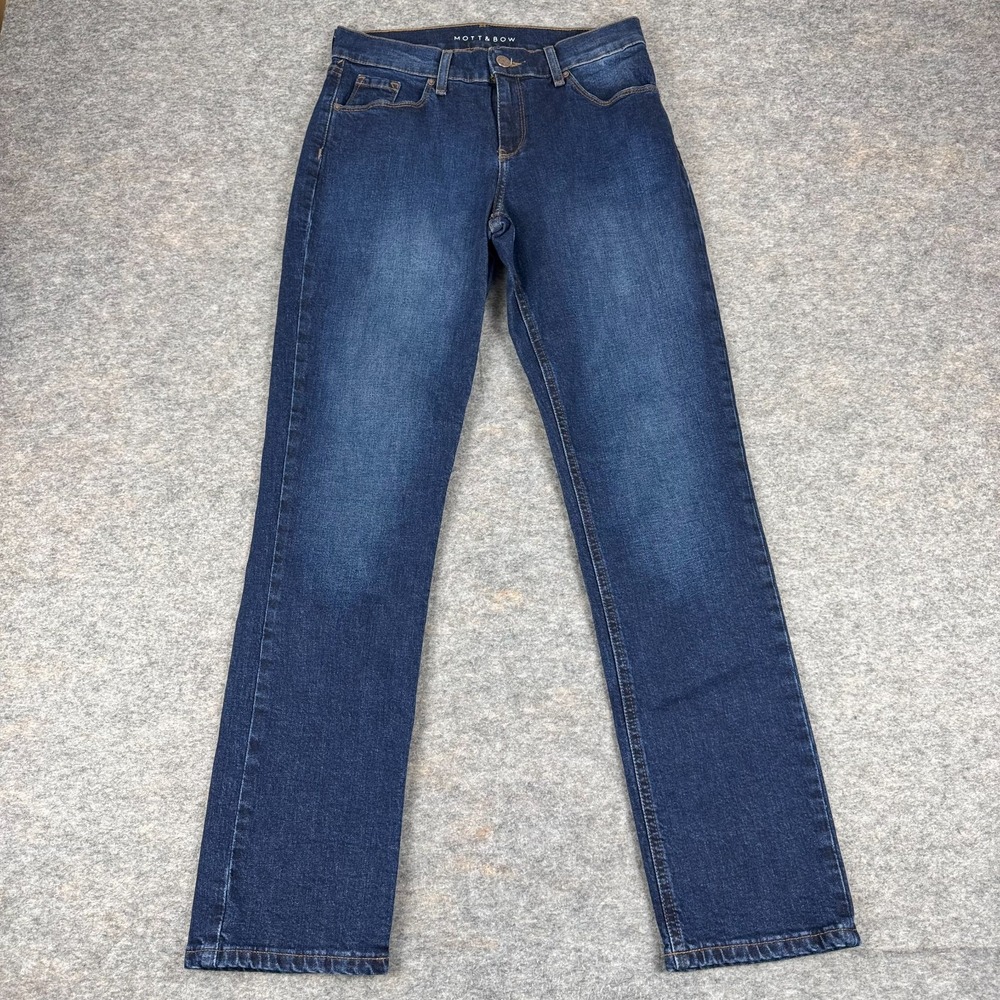 Mott & Bow Boyfriend Jeans Blue Womens 26x30
